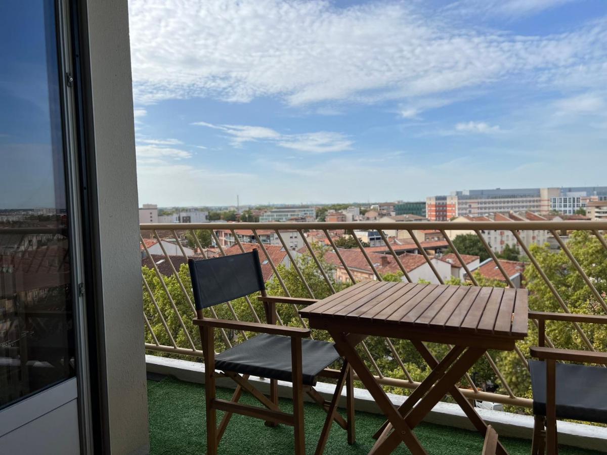 T3 Hyper Centre - Avec Vue Panoramique Apartment Toulouse Bagian luar foto